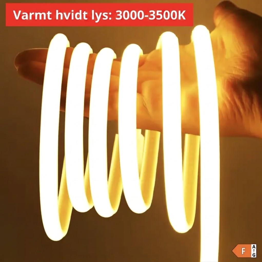 Klipbar LED-strip: Tilpas frit!