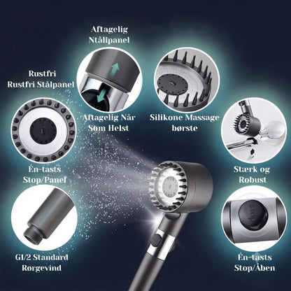 PowerShower | Brusehoved med 5 filtre