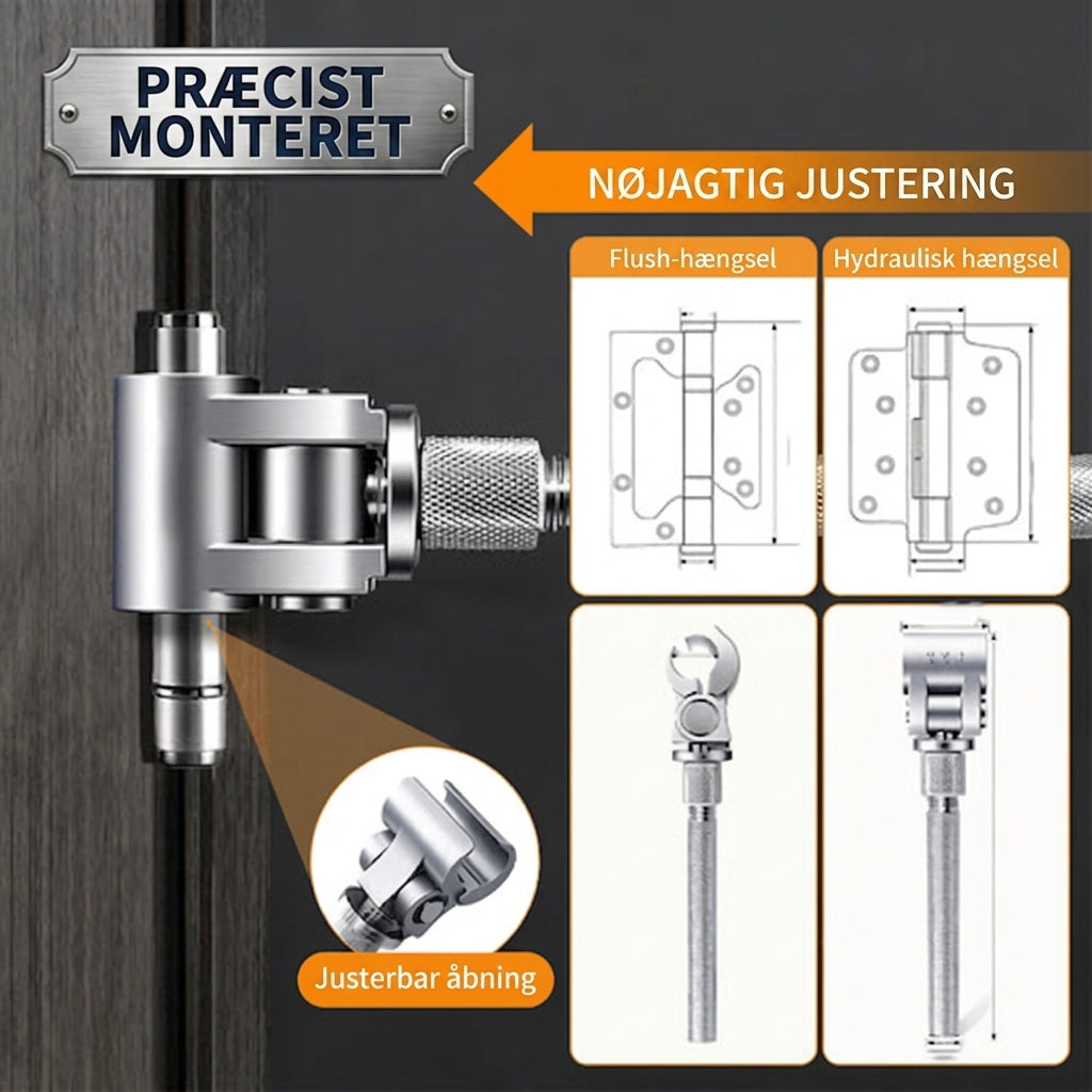 🔧 Universel justerbar hængselnøgle – Robust konstruktion, ergonomisk greb & nem at bruge 🚪