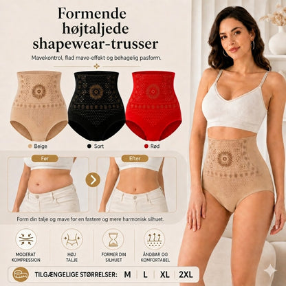 Formende shorts med høj talje