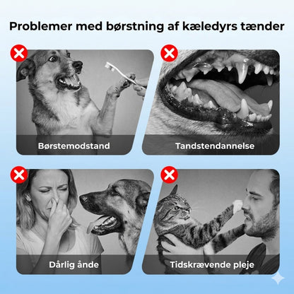 Tandplejespray til kæledyr