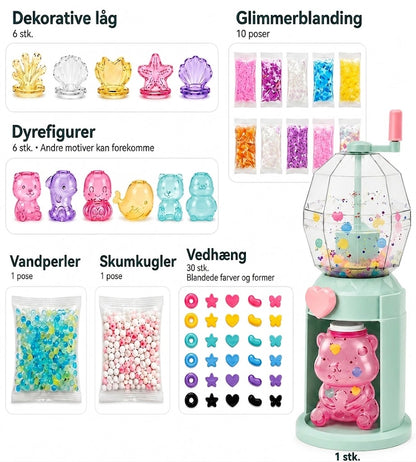 SquishyKvarnen DIY: Komplet sæt til at skabe dine egne squishies