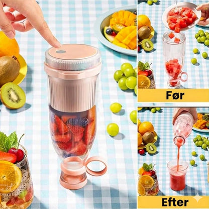 📢 40% RABAT!!! ⚡ Bestsælgende bærbar juicer / Mini-blender
