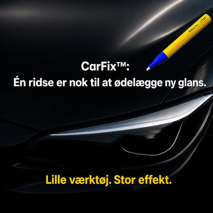 CarFix: Én bevægelse, og ridsen er væk