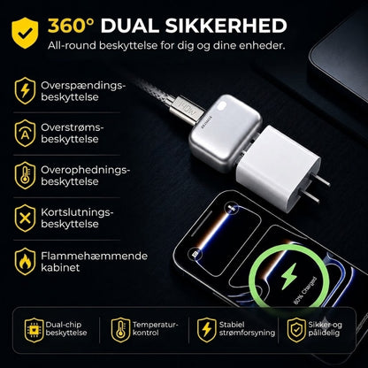 Automatisk Slukning af Oplader | Beskyttelse mod overopladning