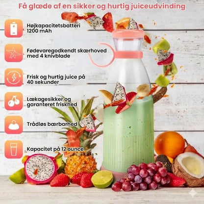 📢 40% RABAT!!! ⚡ Bestsælgende bærbar juicer / Mini-blender