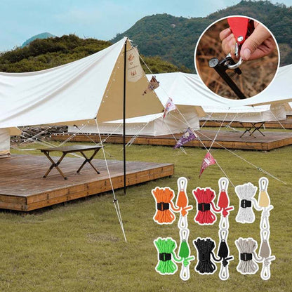 Justerbare taljekroge til camping