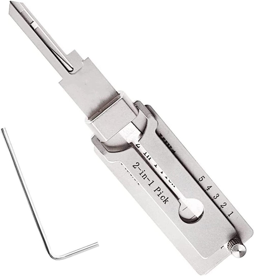 Lockpick-sæt i rustfrit stål