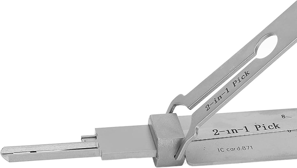 Lockpick-sæt i rustfrit stål