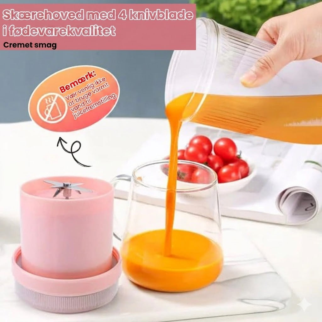 📢 40% RABAT!!! ⚡ Bestsælgende bærbar juicer / Mini-blender