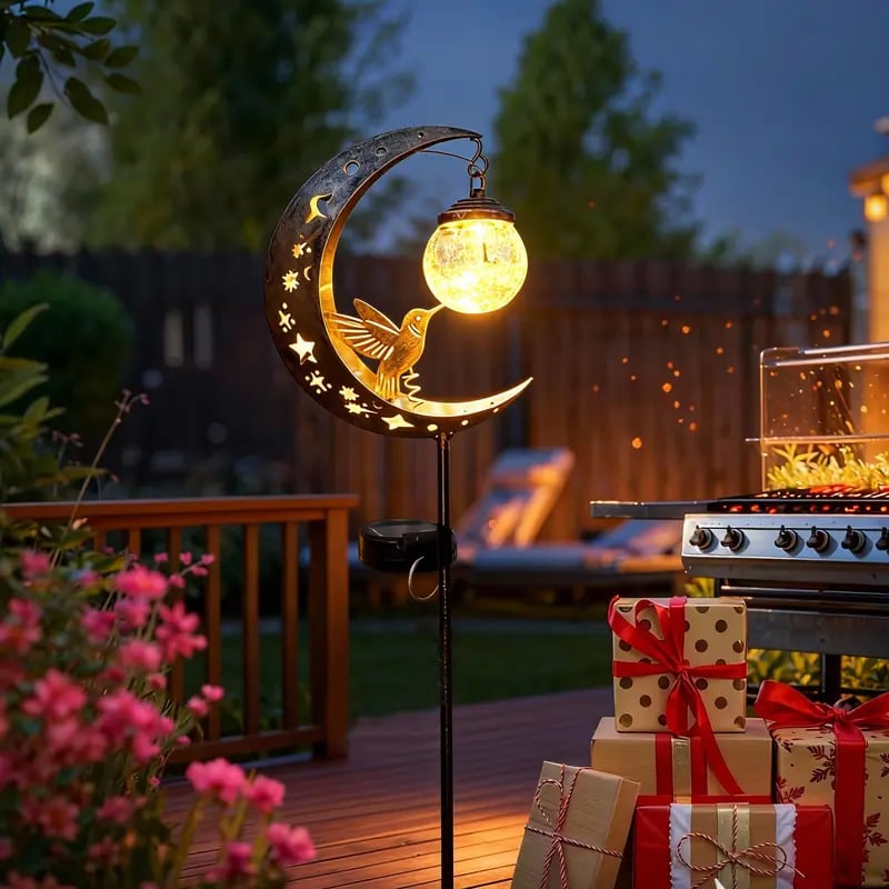GlowCharm – Soldrevet LED-sommerfugl til haven