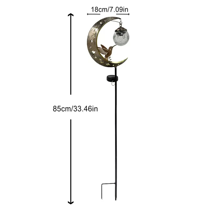 GlowCharm – Soldrevet LED-sommerfugl til haven