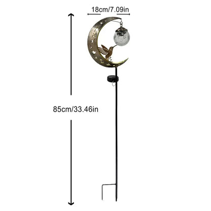 GlowCharm – Soldrevet LED-sommerfugl til haven